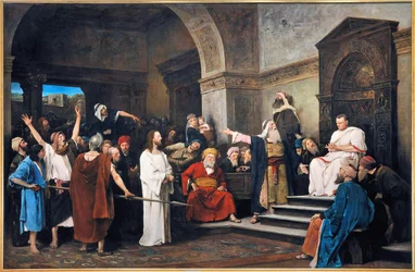 Jesus before Pilate